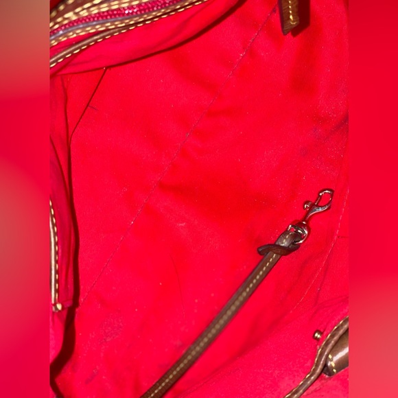 Dooney & Burke Florentine Domed Buckle Satchel - Picture 8 of 9